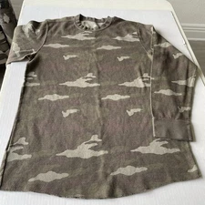 Men's Sonoma Camo Thermal Underwear Set Top & Bottom Used Excellent Condition