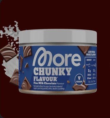 More Nutrition Chunky Flavour Fine Milk Chocolate - Neu & OVP 