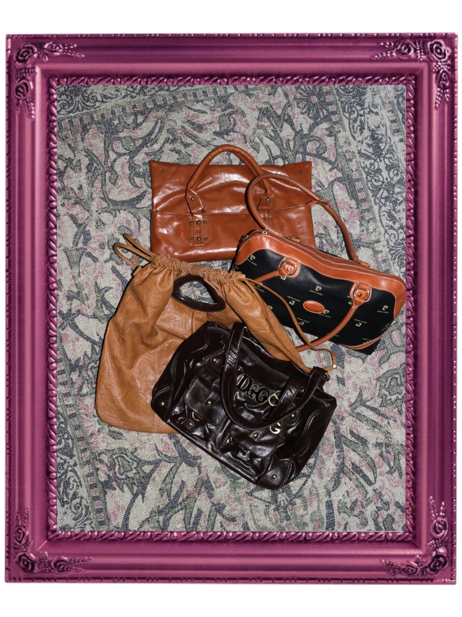 Dolce&Gabbana Leather Exterior Bags & Handbags for Women for sale