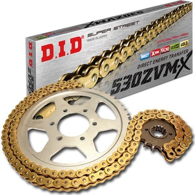 DID Kettensatz Stahl 530ZVM-X G&G Niet für Triumph Daytona 955 i Centennia,Bj.02