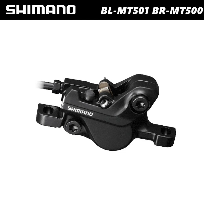 Shimano BL-MT501 BR-MT500 2 Pistons Hydraulic Disc Brake Set Front&Rear-OE - Image 4 of 4