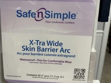 Safe N Simple X-Tra Extra Wide Skin Barrier Arc 2" SNS21130 exp 4/21/2026 