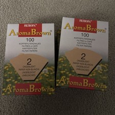 4BOXES Aromabrown Unbleached Disposable Cone ...
