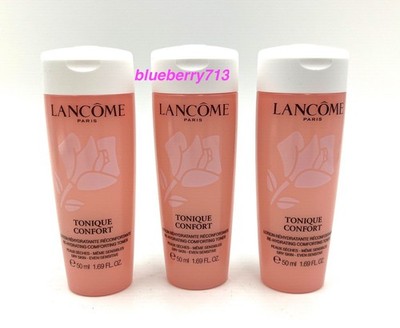 3 x Lancome Tonique Confort Re-Hydrating Comforting Toner ~ 50ml / 1.7 oz Each