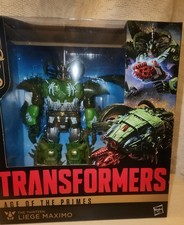 TRANSFORMERS AGE OF THE PRIMES LEADER CLASS THE THIRTEEN LIEGE MAXIMO FIGURE