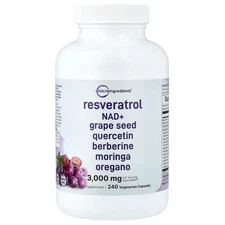 Resveratrol, 240 Vegetarian Capsules