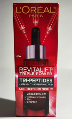 L'Oreal Revitalift Triple Power Age-Defying Serum ~ 1 fl oz ~ NIB + FAST SHIP!
