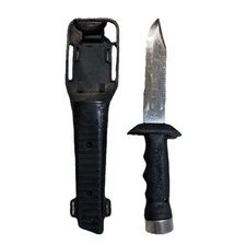 Vintage Wenoka 7793 Knife Stainless Steel Made in Japan w/ Sheath - READ