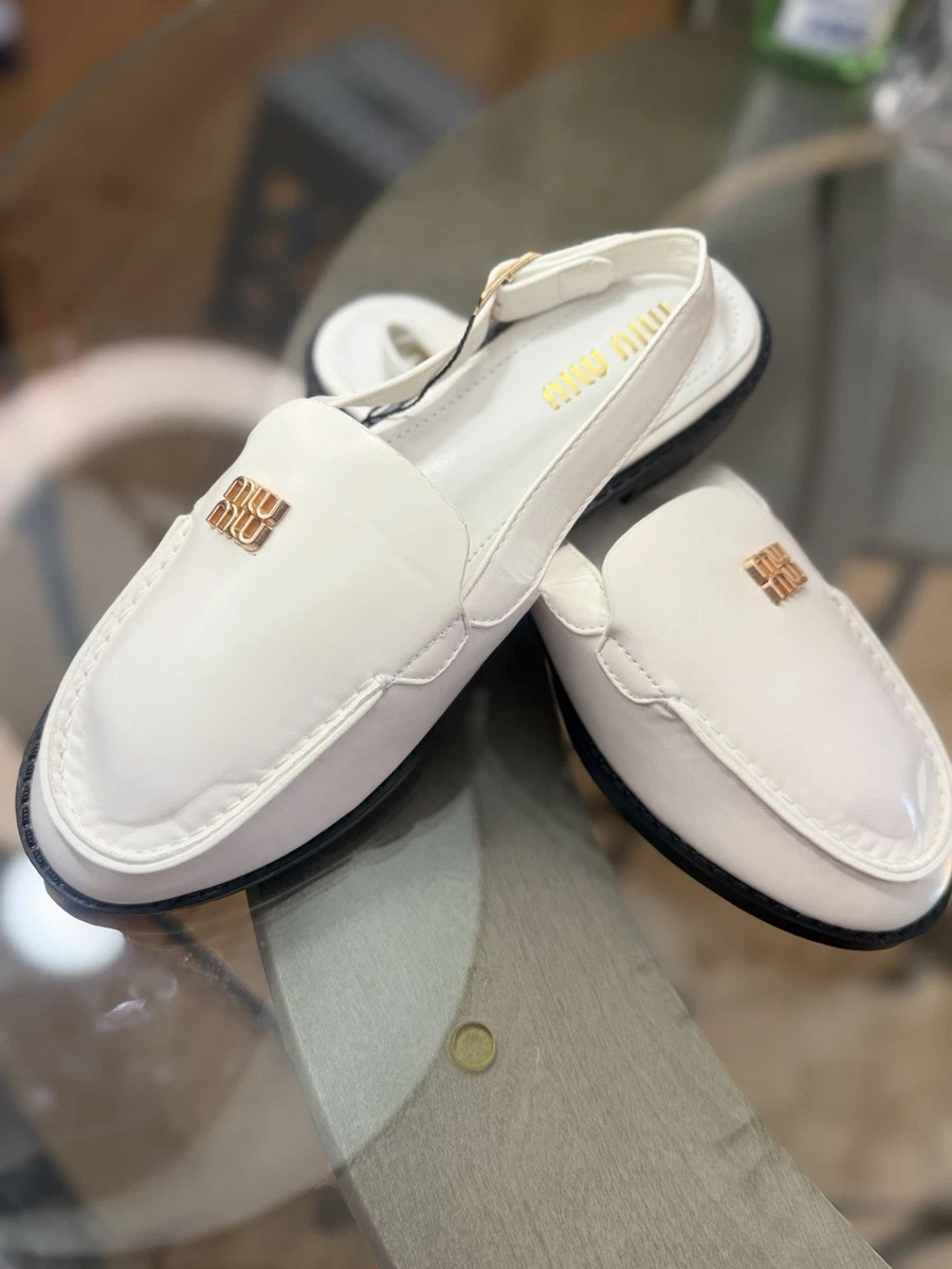 Solid Miu Miu Loafer for Women for sale | eBay