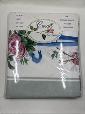 Croscill Home Fashions Floral  Blouson Valance 86” Wide X 15” Deep, #BV 4717