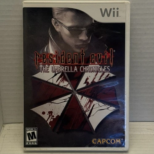 Resident Evil: The Umbrella Chronicles (Nintendo Wii 2007) Complete, CIB -Tested