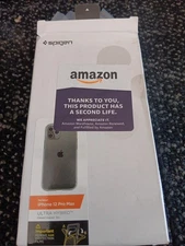 Spigen Case for iPhone 12 Pro Max Ultra Hybrid Clear Open Box Free Shipping M103