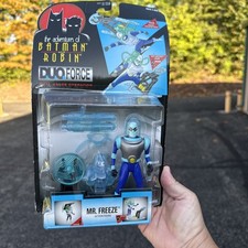 Adventures of Batman & Robin Duo Force Mr. Freeze Action Figure 1996 Hasbro