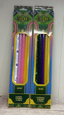 Lot of 2 Wicked 40oz Straw Sets Glinda Elphaba CharCharms BPA Free Limited