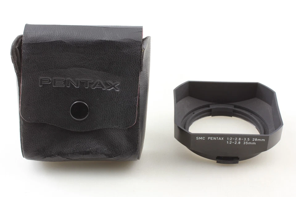[N COMO NUEVO] Parasol Asahi Pentax SMC para estuche de 28 mm f/2,8-3,5 35 mm f/2-2,8 JAPÓN Foto 3 de 4