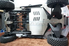 Stainless Steel Skid Plate Axle Chassis Protect Armor for Traxxas UDR... 