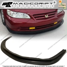 For 01-02 Honda Accord 4DR Sedan JDM MDA Style Front Bumper Lip Spoiler Splitter