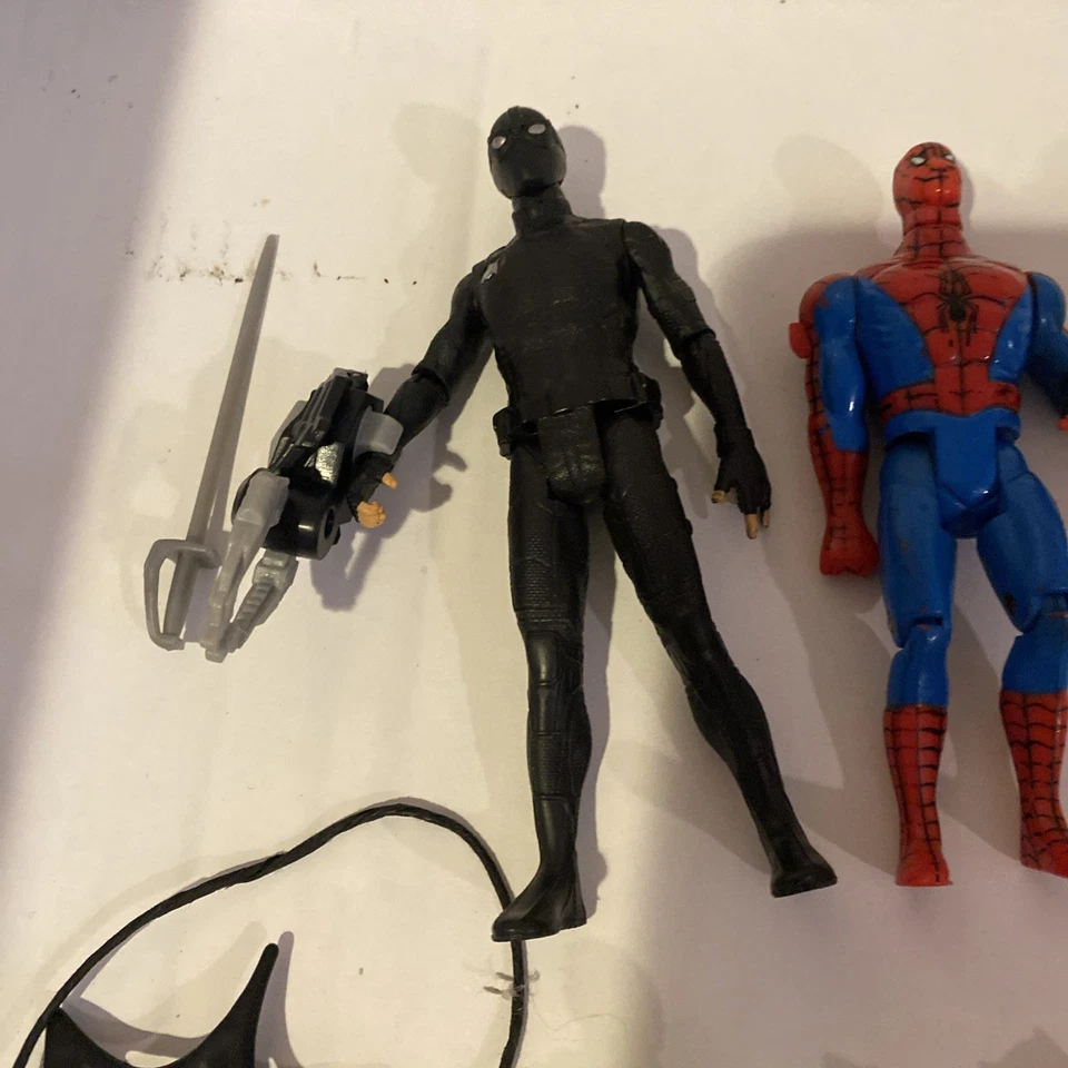 Lot Of 15 1990s-2000s Vintage Action Figures Remco Transformers Spider-man GOTG - Image 2 of 4