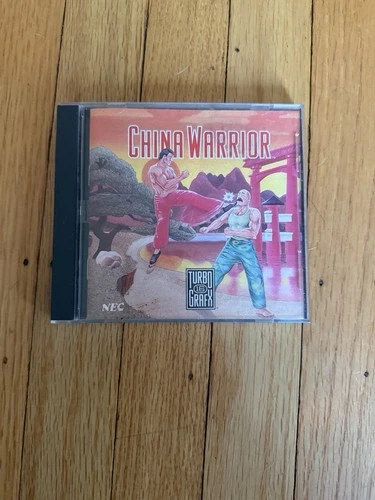 China Warrior (TurboGrafx-16, 1989) - Case, Manual, Cartridge NEC