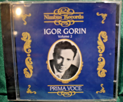 SEALED Igor Gorin Volume 2 Prima Voce CD