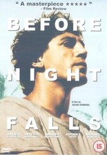 Before Night Falls DVD Javier Bardem Johnny Depp Brand New and Sealed UK R2