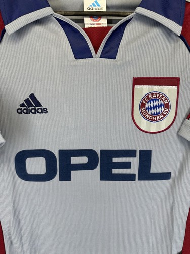 BAYERN MUNICH 1998 1999 RETRO VINTAGE FOOTBALL SHIRT JERSEY AWAY SIZE L - Picture 7 of 15