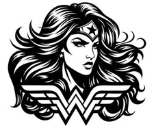 Vinyl Decal Car Truck Sticker Wall Dc Justice League - Wonder Woman