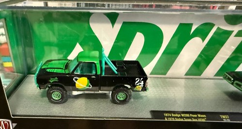 M2 Machines Hauler 1974 Dodge W200 Power Wagon 1970 Dodge Super Bee Sprite CHASE - Foto 5 di 6