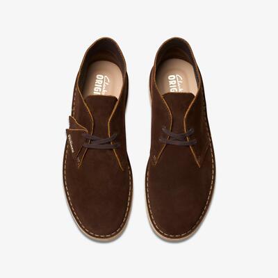 Clarks Originals Men's Desert Boot Brown/Chestnut Suede 26180186
