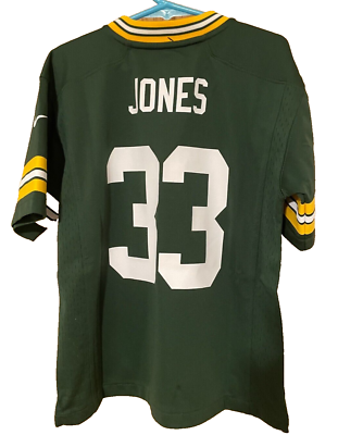 NFLグリーンベイパッカーズ アーロン・ジョーンズ ユニフォームジャージ #33 NFLグリーンベイパッカーズ アーロン・ジョーンズ ユニフォーム