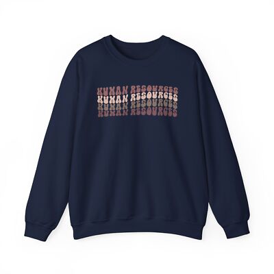 Human resources HR Sweatshirt Gifts Crew Neck Shirt Crewneck Long Men