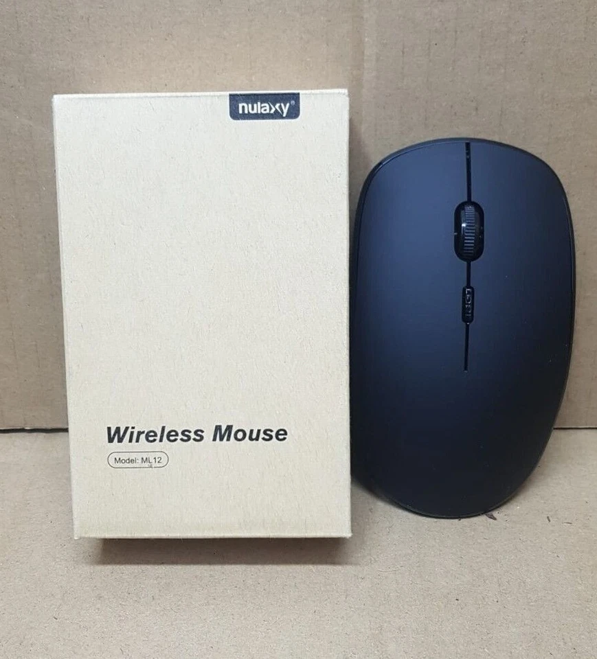 Nulaxy 2.4G Wireless Mouse,Portable  Mouse Mobile Optical Mice with USB Receiver - Image 3 of 4