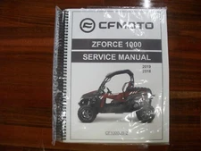 CFMOTO ZF 1000 ZForce 1000 OEM SERVICE MANUAL SM-ZF1000-V1 2018 - 2019