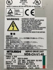 Mitsubishi Servo Driver MDS-CH-V1-45 USED FREE EXPEDITED SHIPPING