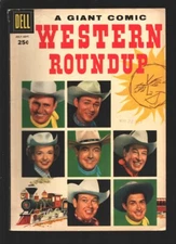 Western Roundup #15  1956 - Dell  -VG - Comic Book