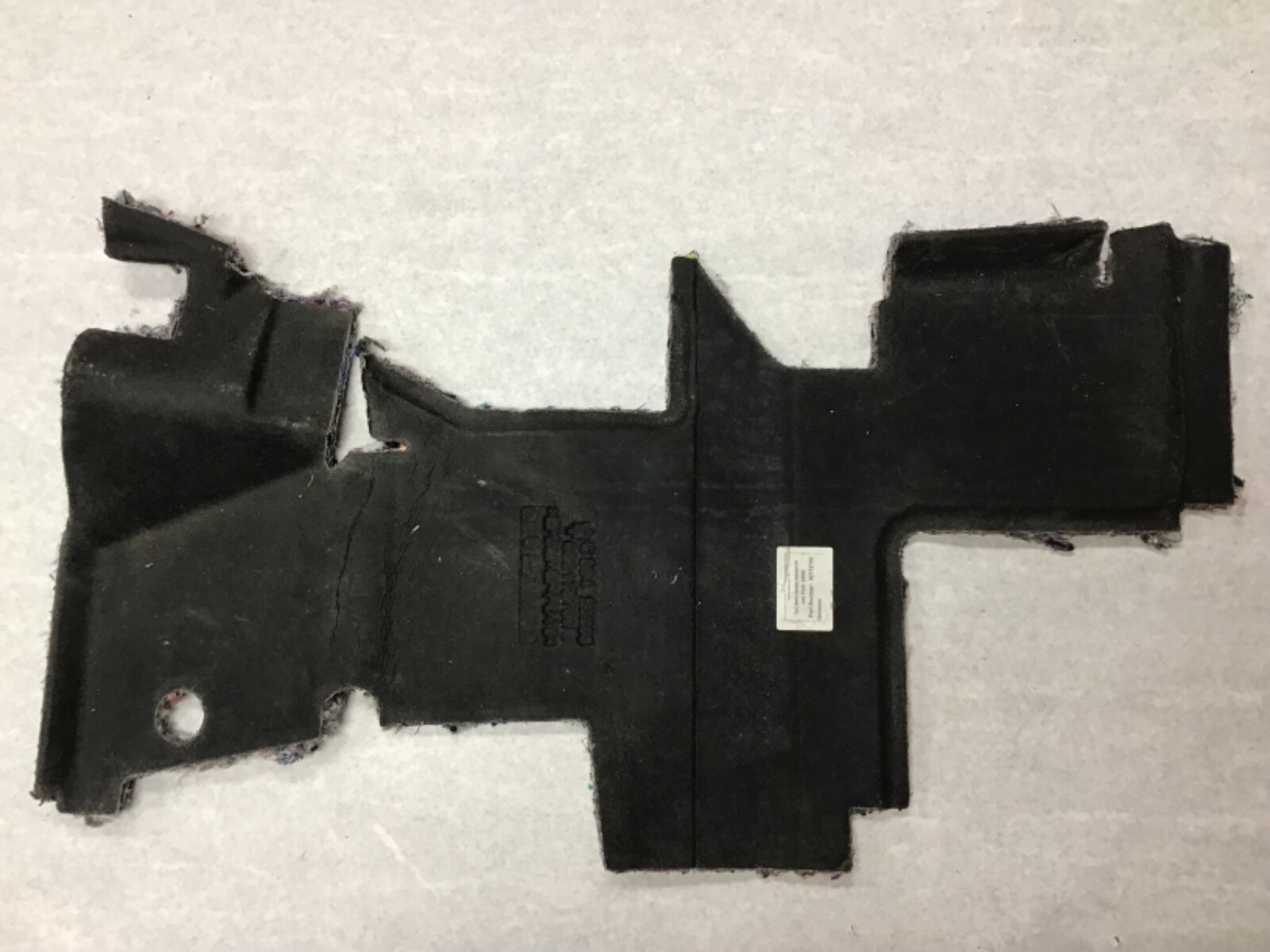 Maserati GranTurismo M145 Left Drivers Front Foot Board Insulation Pad 82172700