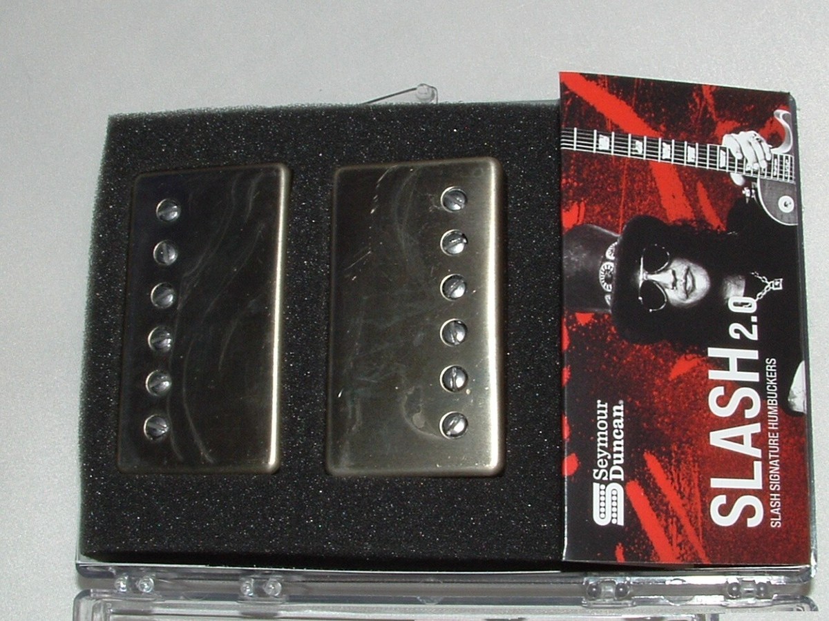 Seymour Duncan Slash 2.0 Signature Pickup Set RAW NICKEL New