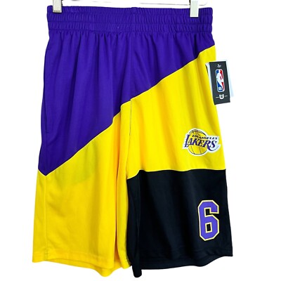 lebron james shorts lakers