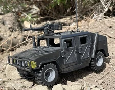Humvee Building Blocks MOC Military Armored Off-Road Army Brick Model Kids Toy