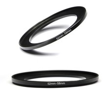 52mm to 58mm Step Ring Adapter 52-58mm