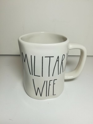 military wife mug