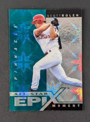 Scott Rolen 1998 Pinnacle Plus All-Star Epix Moment #E11 Emerald Green