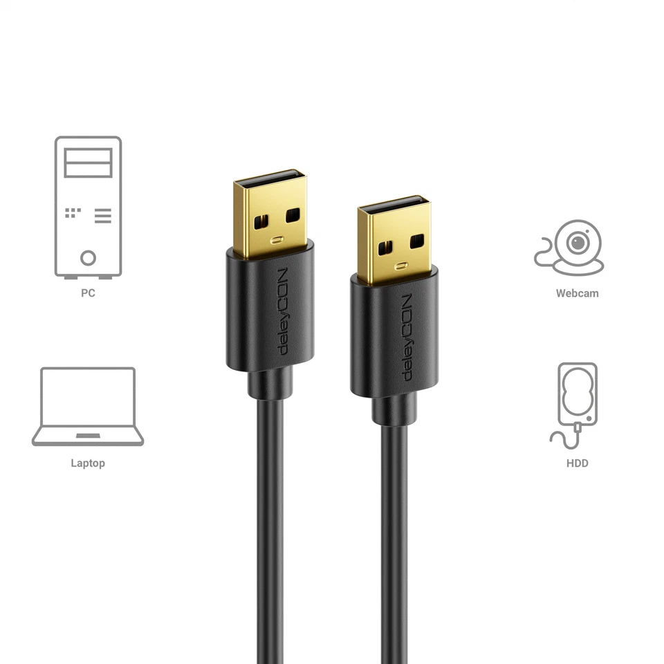 USB Kabel USB2.0 USB3.0 Datenkabel miniUSB microUSB USB Verlängerung 1m 2m 3m 5m - Bild 3 von 4