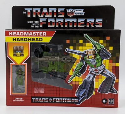 Transformers Headmaster HardHead Walmart Exclusive Retro Reissue 2020 Brand New