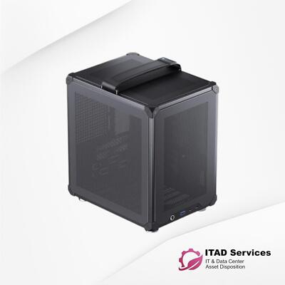 C6-ITX Black Mini ITX Handled Mesh PC Case