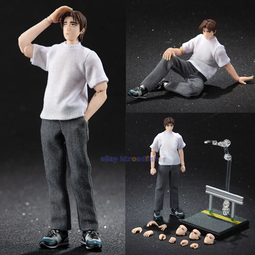 Dasin GT Model 6" Action Initial D Fujiwara Takumi Figure Anime Model IN STOCK