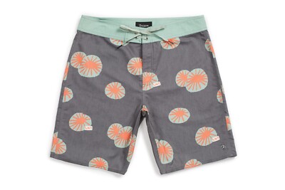 BRIXTON BARGE TRUNK SHORT NEU CHARCOAL BASIL GR: 32 BRIXTON SUPPLY