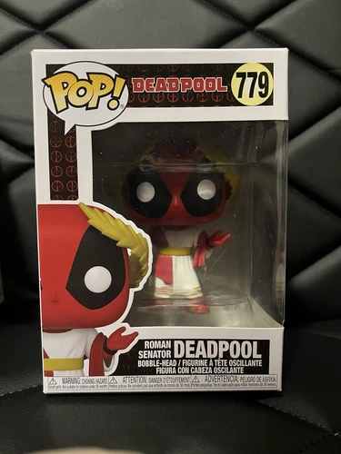 Funko Pop! Vinyl: Marvel - Roman Senator Deadpool #779 W/Protector!