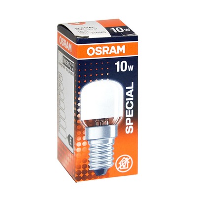 2 X OSRAM Bulbs Tube T25/57 Spc.t FR 10w E14 Matte Fridge Sewing 