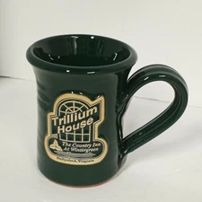 Trillium House Pottery Coffee Mug/Cup Virginia The County Inn At Wintergreen 